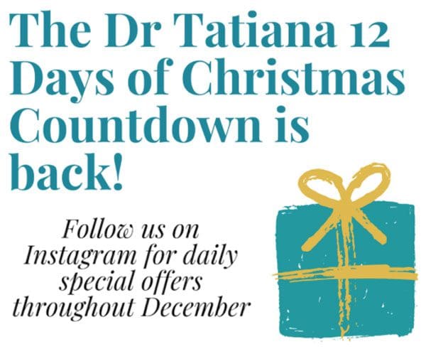 Dr Tatiana 12 Days of Christmas Countdown