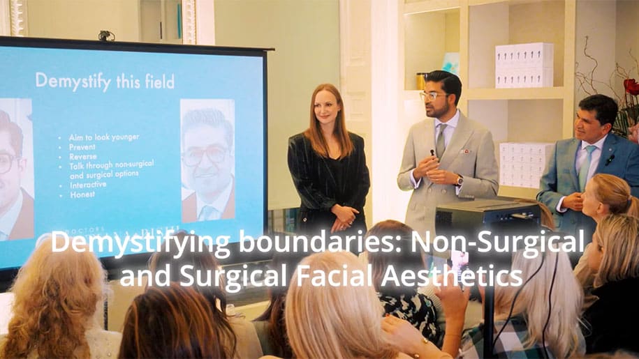 Demystifying boundaries: Non-Surgical and Surgical Facial Aesthetics